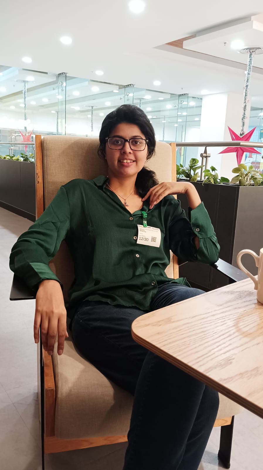 Srishti Sharma, co-founder of Aura